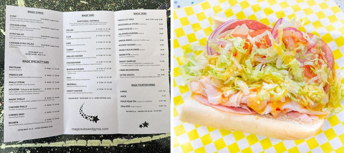 Magic subs and gyros