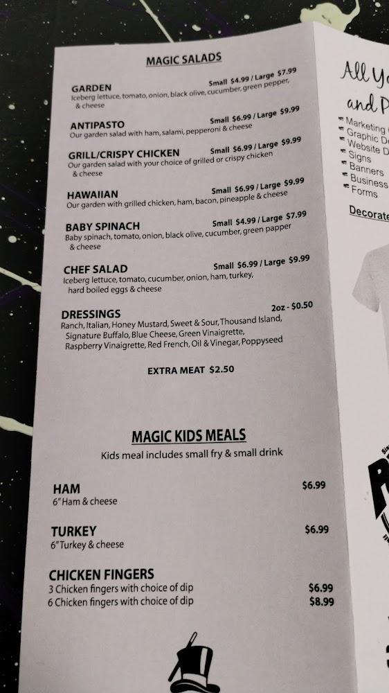 Magic subs and gyros Menu image 4